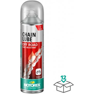 Motorex Chainlube Off Road 500 ml – Hledejceny.cz