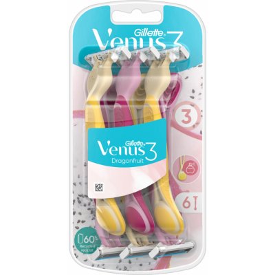 Gillette Venus 3 Dragonfruit 6 ks – Sleviste.cz