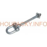 Houpačkový hák typ D 140mm M12 – Zboží Dáma