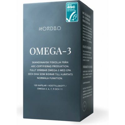 Nordbo Scandinavian Omega-3 Trout Oil 120 ks – Hledejceny.cz