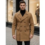 Pánský zimní kabát CX0362 hnědý – Zbozi.Blesk.cz