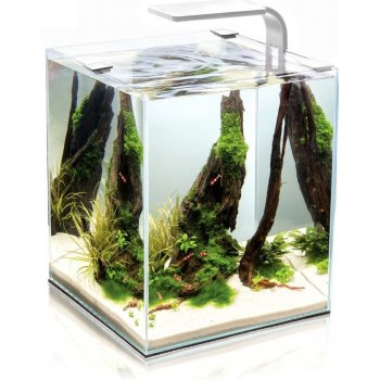 Aquael Shrimp Smart akvarijní set bílý 29 x 29 x 35 cm, 30 l