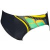 Koupací šortky, boardshorts Arena Galactic Brief black /Shark