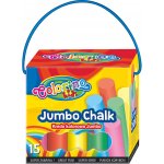 Colorino Chodníkové křídy Jumbo – Hledejceny.cz