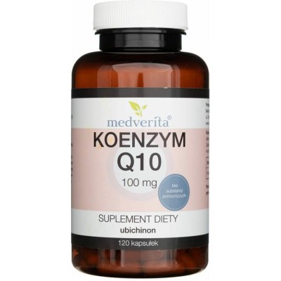 Medverita Koenzym Q10 Ubichinon 100 mg 120 kapslí – Hledejceny.cz