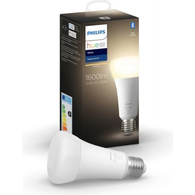 Philips Hue White E27 15,5W Bluetooth 929002334904 LED žárovka – Zboží Mobilmania