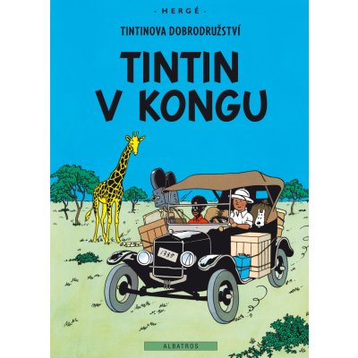 Tintin (2) - Tintin v Kongu - Hergé, Brožovaná – Zboží Mobilmania