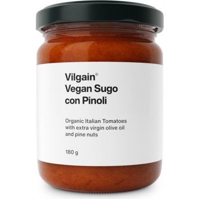 Vilgain Vegan Sugo BIO s piniovými oříšky 180 g – Zboží Dáma