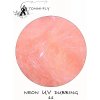 Výroba nástrahy Tommi-fly NEON UV DUBBING light pink