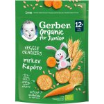 GERBER Organic krekry s mrkví 100 g – Zboží Dáma