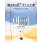 FLEX-BAND Highlights from THE PHANTOM OF THE OPERA / partitura + party – Hledejceny.cz