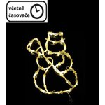 Nexos 67093 Vánoční dekorace na okno 35 LED sněhulák – Hledejceny.cz