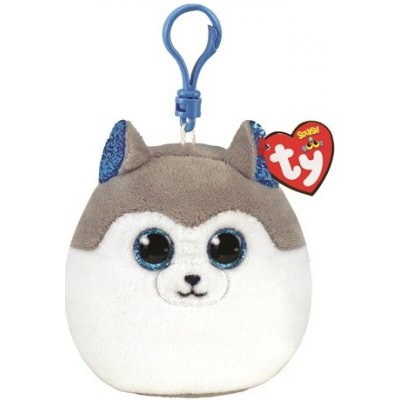 Ty Squishy Beanies SLUSH Clip 8,- husky 3 small 3˝ 5 cm – Sleviste.cz