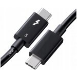 OWC OWCCBLTB4C0.8M Thunderbolt 4 - 40 Gbit TB4 / TB3, 0,8m, černý – Zboží Živě