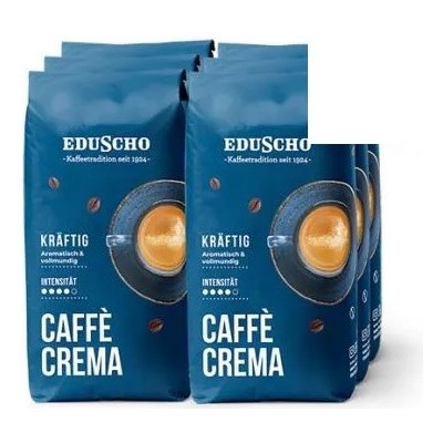Eduscho Caffè Crema kräftig káva 6 x 1 kg – Zbozi.Blesk.cz