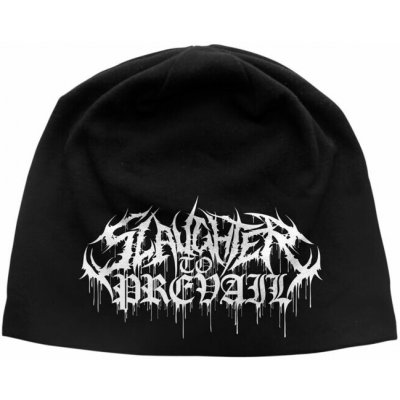 Razamataz beanie čepice SLAUGHTER TO PREVAIL LOGO černá JB223 – Hledejceny.cz