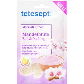 Tetesept Mandlový květ koupel a peeling 65 g