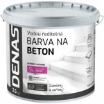 Denas Barva na beton 2,5 kg šedá – Zboží Mobilmania