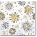 PAW ubrousky L Snowflakes 33x33cm – Hledejceny.cz