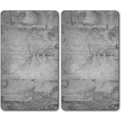 Kesper Multifunkční deska ze skla motiv beton 2ks 52x30cm – Zboží Dáma