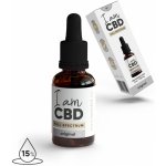 I am CBD Full Spectrum CBD konopný olej 15% 10 ml original – Sleviste.cz