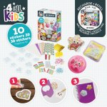 BUKI France 4allKIDS Sada na výrobu 3D samolepek motiv KAWAI – Hledejceny.cz