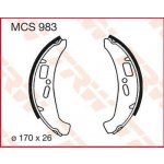MCS983 TRW Sada brzdových čelistí – Sleviste.cz