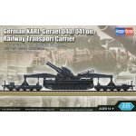 Hobby Boss German KARL-Geraet 040/041 on Railway Transport Carrier 1:72 – Zbozi.Blesk.cz