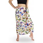Sarong BUTTERFLY modro-červený – Zboží Mobilmania