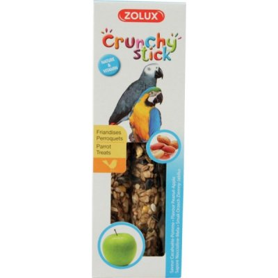 Zolux Crunchy Stick tyčinky papoušek burák jablko 115 g – Zbozi.Blesk.cz