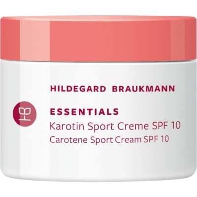 Hildegard Braukmann Essentials Karotin Sport Creme SPF10 Karotenový krém 50 ml