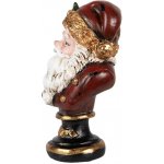 Dekorace bysta Santa - 9*8*15 cm - Clayre & Eef – Hledejceny.cz
