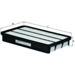 Vzduchový filtr MAHLE LX 810 – Zboží Mobilmania