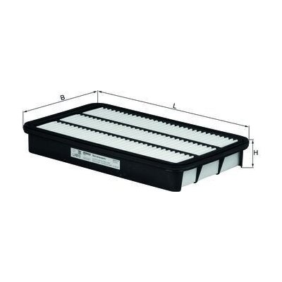Vzduchový filtr MAHLE LX 810 – Zboží Mobilmania