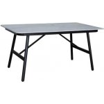 ROJAPLAST Edinburgh Stůl 140 x 80 cm, hliníkový – Zboží Mobilmania