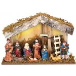 Solight LED dřevěný betlém podsvícený 26x17cm 6x LED 2x AA – Hledejceny.cz