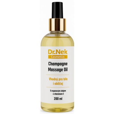 Dr.Nek Cosmetics masážní olej champagne 200 ml – Sleviste.cz