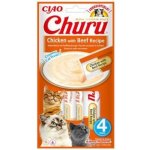 Churu Cat Chicken with Beef 4 x 14 g – Zboží Mobilmania