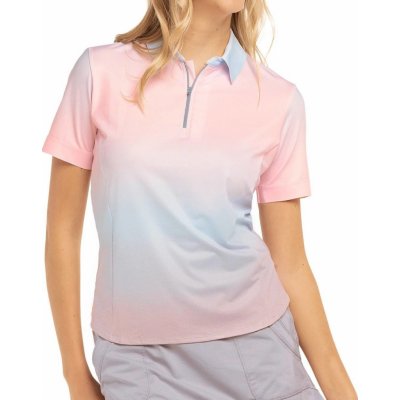 Lucky In Love Mystique Ombre S/S Polo modrá s ombré