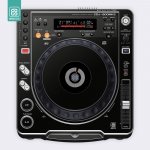 Doto Design Skin CDJ 800 FULL COLORS Black – Zboží Živě