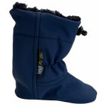 Adom Zateplené capáčky softshell modrá – Zboží Dáma