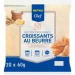 METRO Chef Croissant máslový 20 kusů 1,2 kg – Zboží Dáma