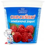 Choceňská mlékárna Choceňský smetanový jogurt malina 150 g – Zboží Mobilmania