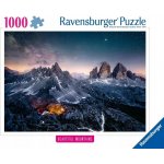 RAVENSBURGER Dechberoucí hory: Tre Cime Dolomity Itálie 1000 dílků – Sleviste.cz