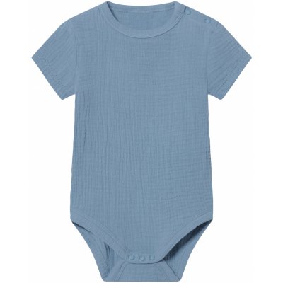 Lupilu Dětské mušelínové body modrá – Zboží Mobilmania