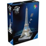 Ravensburger 3D Puzzle Iconics Eiffelova věž LED 243 ks – Zboží Dáma