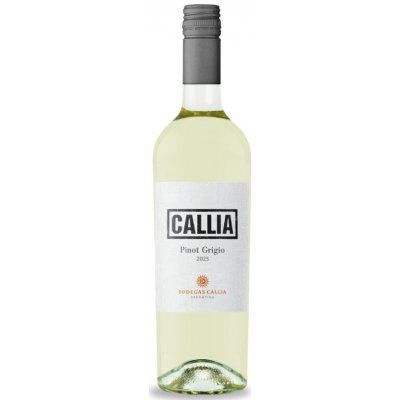 Bodegas Callia Pinot Grigio 2024 13,5% 0,75 l (holá láhev) – Hledejceny.cz