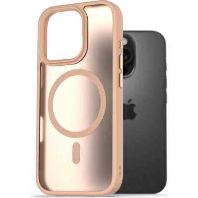 AlzaGuard Matte Case Compatible with Magsafe pro iPhone 16 Pro pískově žlutý AGD-PCMM74SG – Zboží Živě