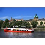 Zážitková vyhlídková plavba Prahou na historické lodi - Večerní dvouhodinová plavba Prahou včetně servírované večeře a živé hudby – Zboží Dáma
