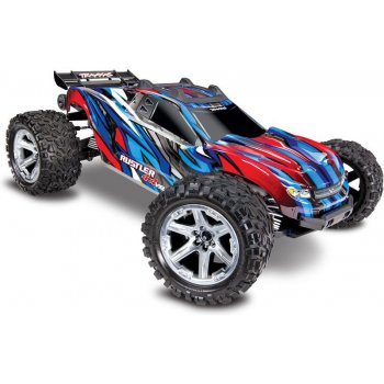 Traxxas Rustler VXL 4WD TQi RTR modrá 1:10